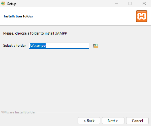 Dossier d'installation XAMPP